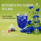 Butterfly Pea Flower Tea Bags – Premium Pyramid Tea Bags